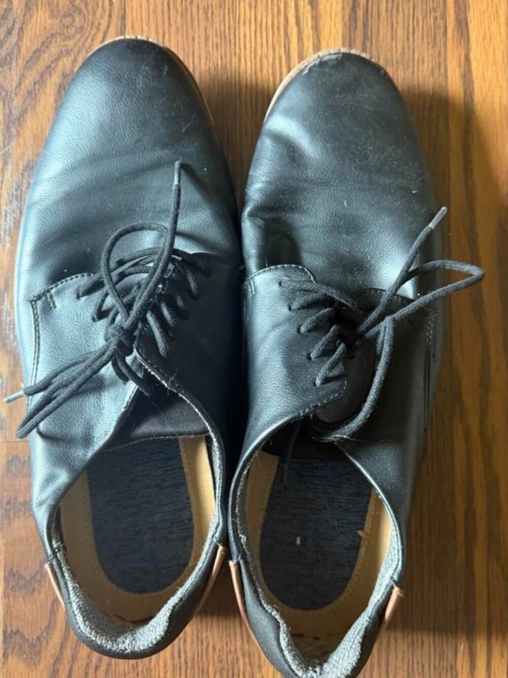 Dr. Scholl’s Black Lace-Up Oxford Shoes